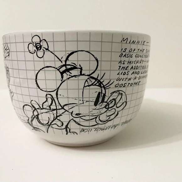 Disney Sketchbook Minnie  Mouse Sketch Soup Mug - Picture 4 of 12